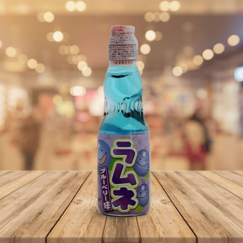 Hatakosen Blueberry Ramune Soda 哈達藍莓味彈珠汽水