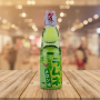 Hatakosen Melon Ramune Soda 哈達哈密瓜味彈珠汽水
