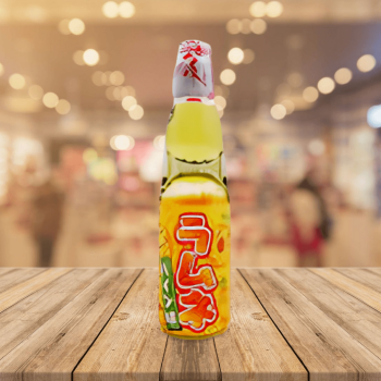 Hatakosen Pineapple Ramune Soda 哈達鳳梨味彈珠汽水