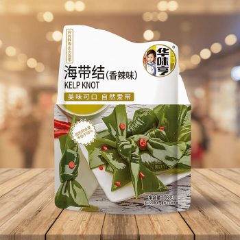 Hua Wei Heng Hot & Spicy Kelp Knot 華味亨海帶結-香辣味