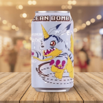 Ocean Bomb Digimon-Blueberry 數碼寶貝藍莓味氣泡水 330ml