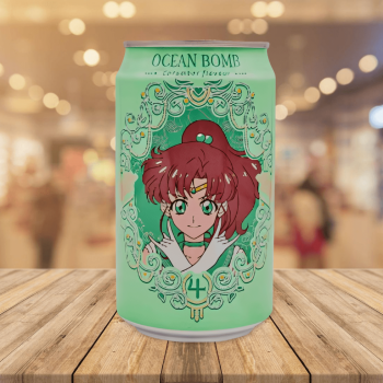 Ocean Bomb & Sailor Moon-Cucumber 海洋深層氣泡水-小黃瓜風味 330ml