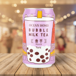 Ocean Bomb Taro Sugar Bubble Milk Tea 香芋珍珠奶茶 315ml