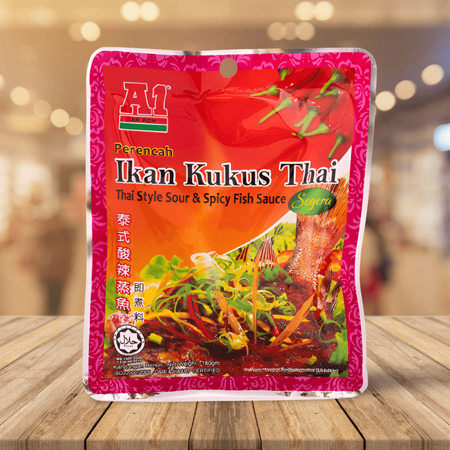 A1 Thai Style Sour & Spicy Fish Sauce A1泰式酸辣蒸魚即煮料 180g