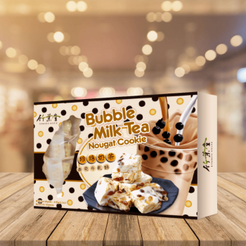 Bamboo House Bubble Milk Tea Nougat Cookie竹葉堂珍珠奶茶曲奇牛軋酥 120g