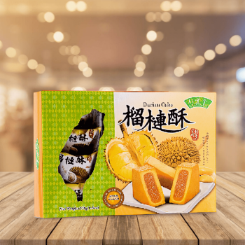 Bamboo House Durian Cake 竹葉堂榴蓮酥 250g