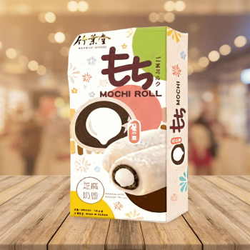 Bamboo House Q-3-Sesame Milk Mochi Roll 竹葉堂Q三重-芝麻牛奶捲心麻糬 150g