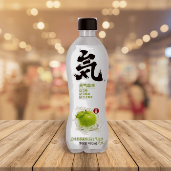 Chi Forest Sparkling Water Green Apple  元氣森林氣泡水-王林青蘋果 480ml