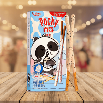 Glico Animal Pocky-Milk & Choco 格力高胖奇百奇-牛奶巧克力味