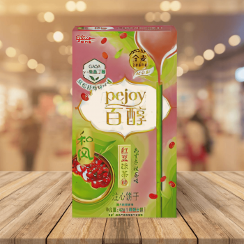Glico Pejoy Red Bean & Matcha 格力高和風百醇-紅豆抹茶味 42g