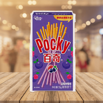 Glico Pocky-Blueberry & Raspberry 格力高百奇-藍莓樹莓味