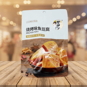 Hua Wei Heng BBQ Fish Tofu 華味亨魚豆腐 108g