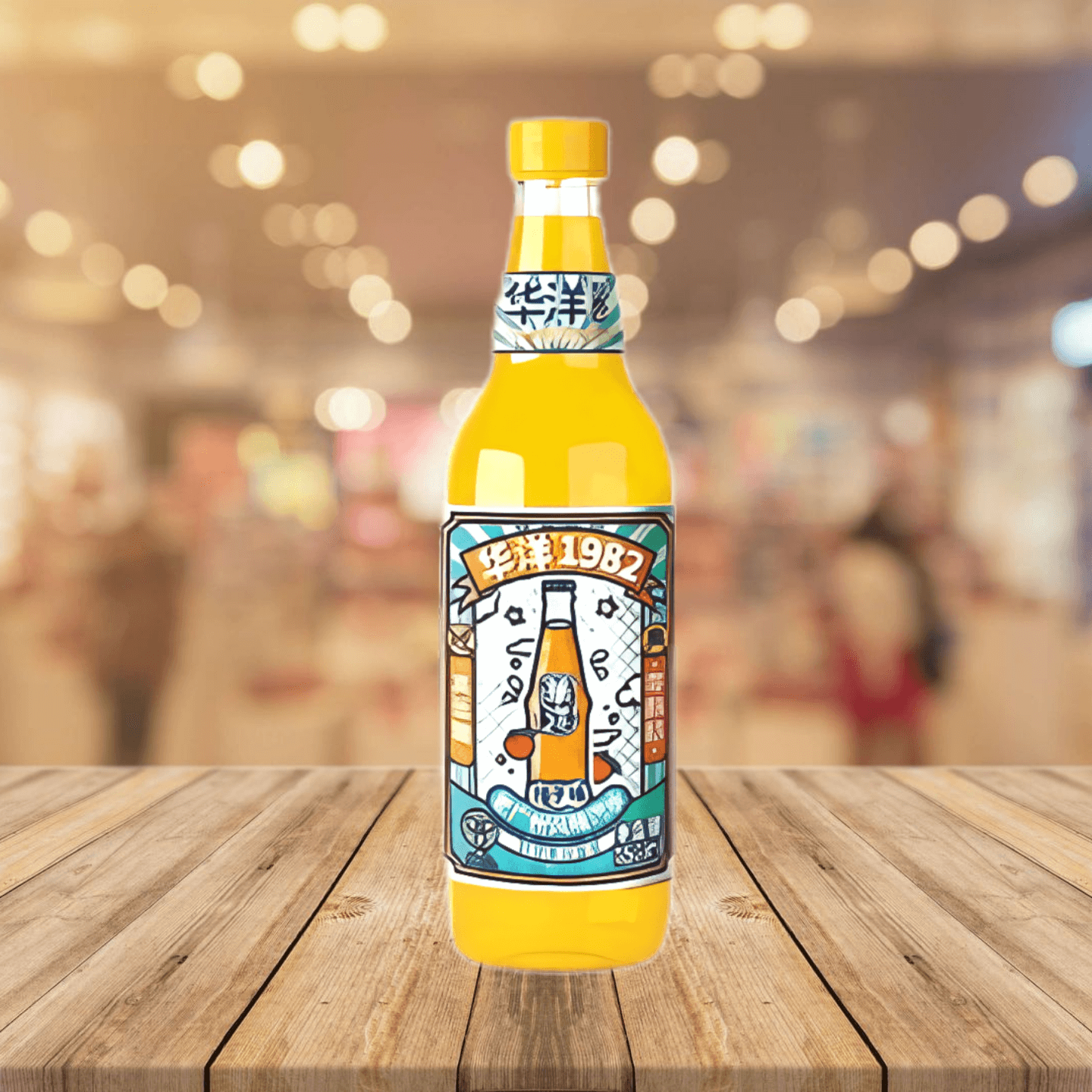 Hua Yang Sparkling Mandarin Juice 華洋1982 橘子味汽水 358ml