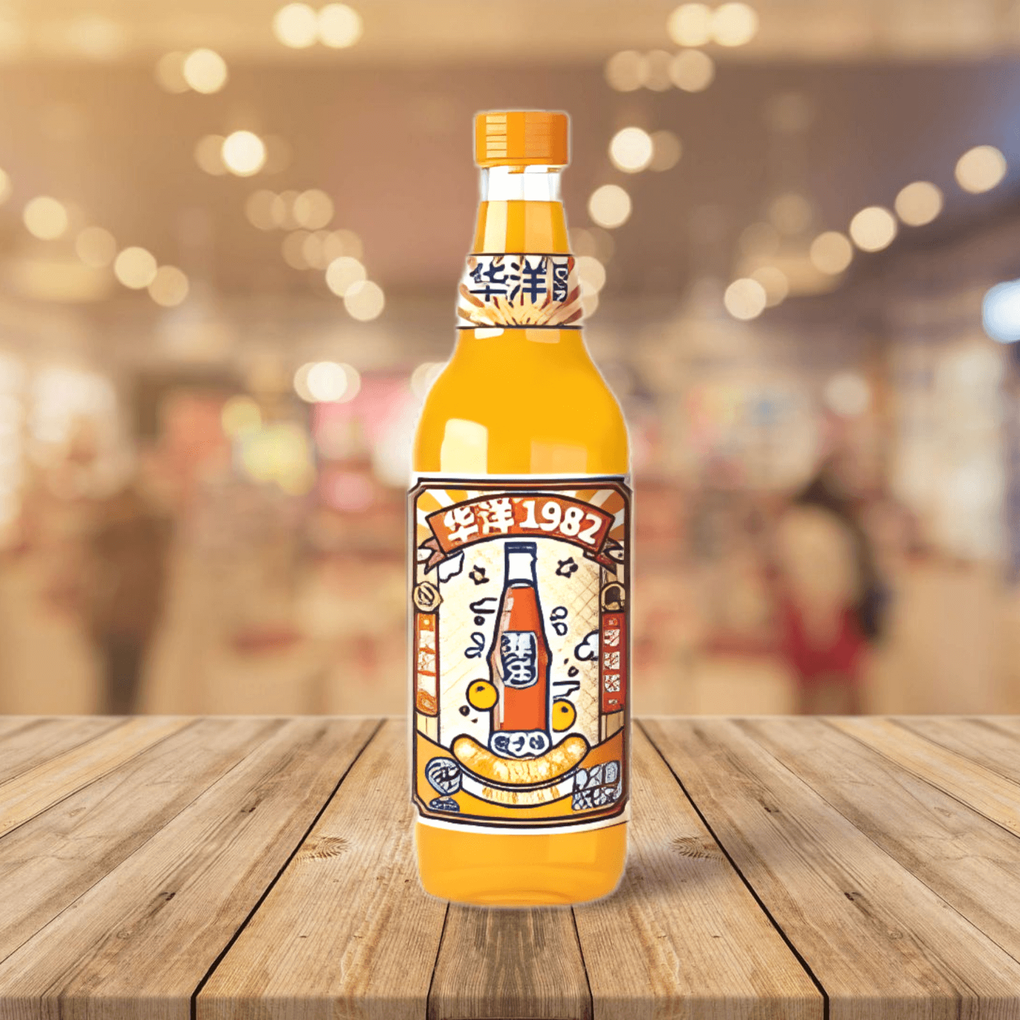 Hua Yang Sparkling Orange Juice 華洋1982 橙子味汽水 358ml