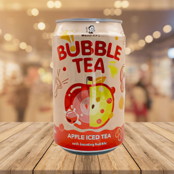 Madam Hong Apple Ice Tea with Bursting Bubble 洪大媽蘋果爆爆珠 320ml