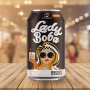 Madam Hong Lady Boba Brown Sugar Bubble Tea 洪大媽波波小妞黑糖珍珠奶茶 315ml