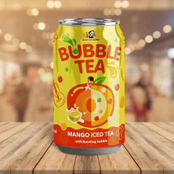 Madam Hong Mango Ice Tea with Bursting Bubble 洪大媽芒果爆爆珠 320ml