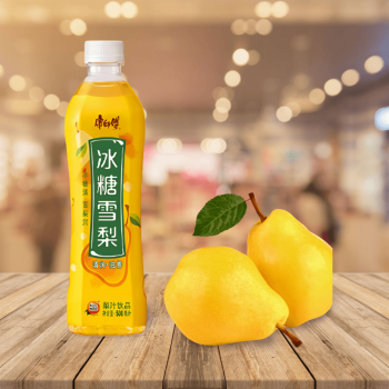 Master Kong Mint Pear Juice with Rock Sugar  康師傅冰糖雪梨 500ml