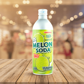 Sangaria Melon Soda 三佳麗蜜瓜味碳酸飲 500ml