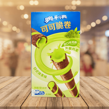 Oreo Cocoa Crispy Rolls-Japanese Matcha  奧利奧奧利奧可可脆卷-日式抹茶味 50g