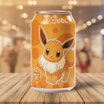 Qdol Peach Flavour Sparkling Water 白桃風味氣泡水 330ml