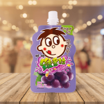 Want Want Jelly Drink-Grape 旺旺維多粒果凍爽-葡萄味150g