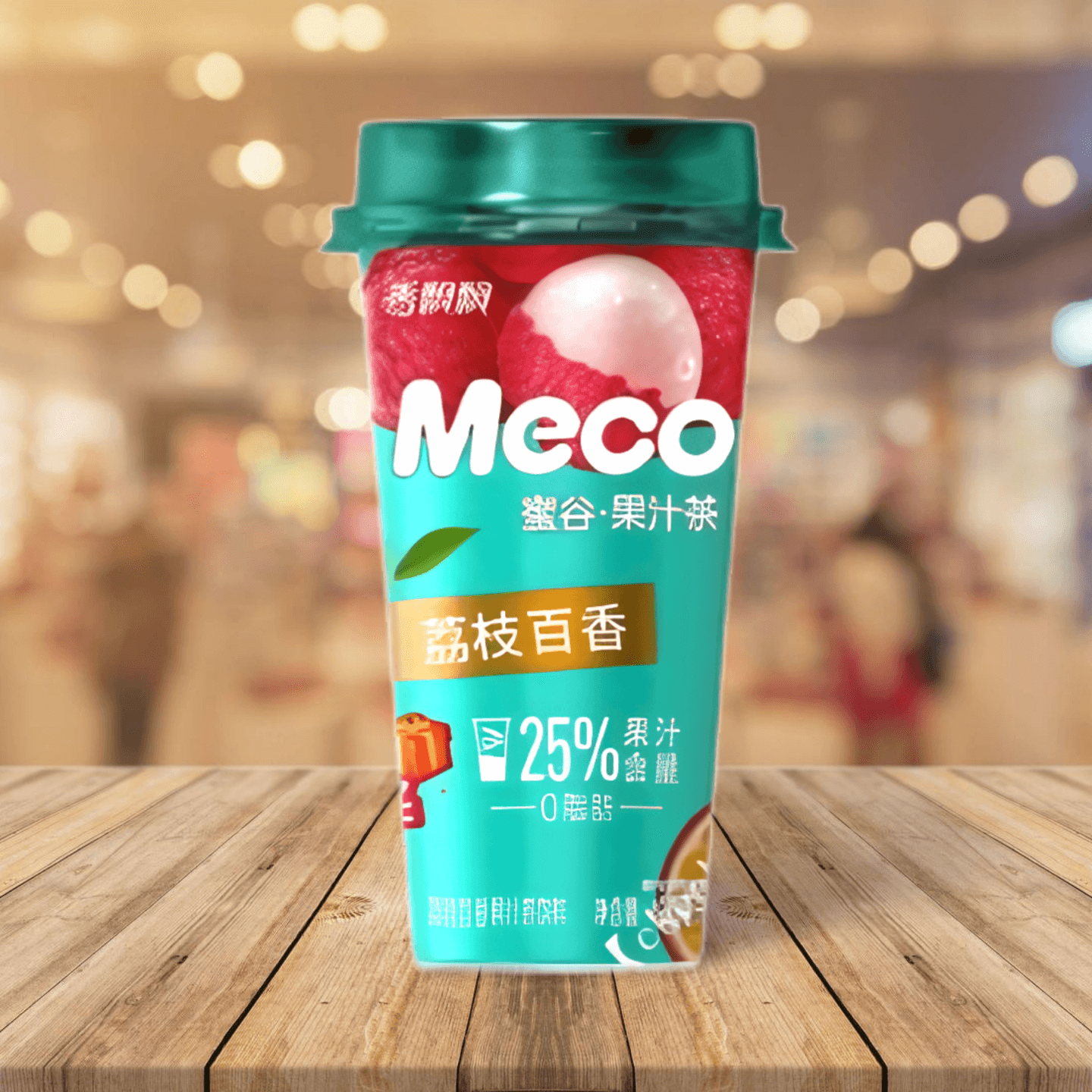 Xiang Piao Piao Lychee & Passion Fruit Juice-香飄飄蜜谷·果汁茶-荔枝百香 400ml