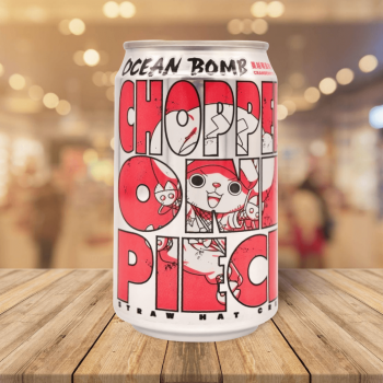 Ocean Bomb One Piece Sparkling Water-Cranberry 航海王蔓越莓風味氣泡水 330ml