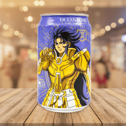 Saint Seiya Sparkling Water-Grape Yogurt 聖鬥士星矢葡萄乳酸風味氣泡水 330ml