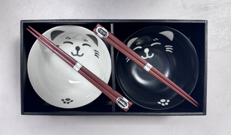 Twin Chopsticks Bowls