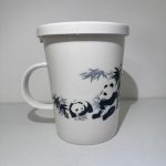 Ceremic Tea Cup with filter - Panda