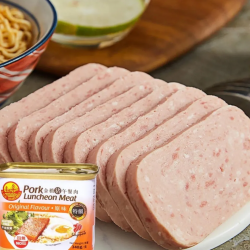Golden Bridge Pork Luncheon Meat 金桥猪午餐肉 340g - Image 2